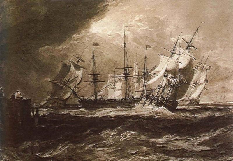 Joseph Mallord William Turner Boat in the breezee